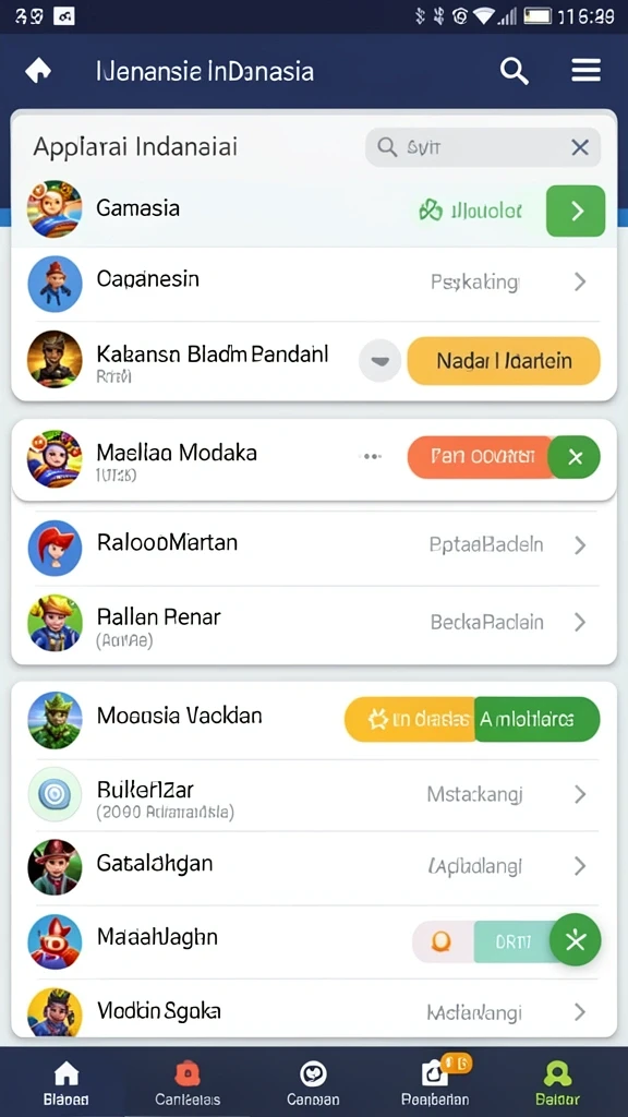 Grafis yang menakjubkan saat bertarung melawan monster.