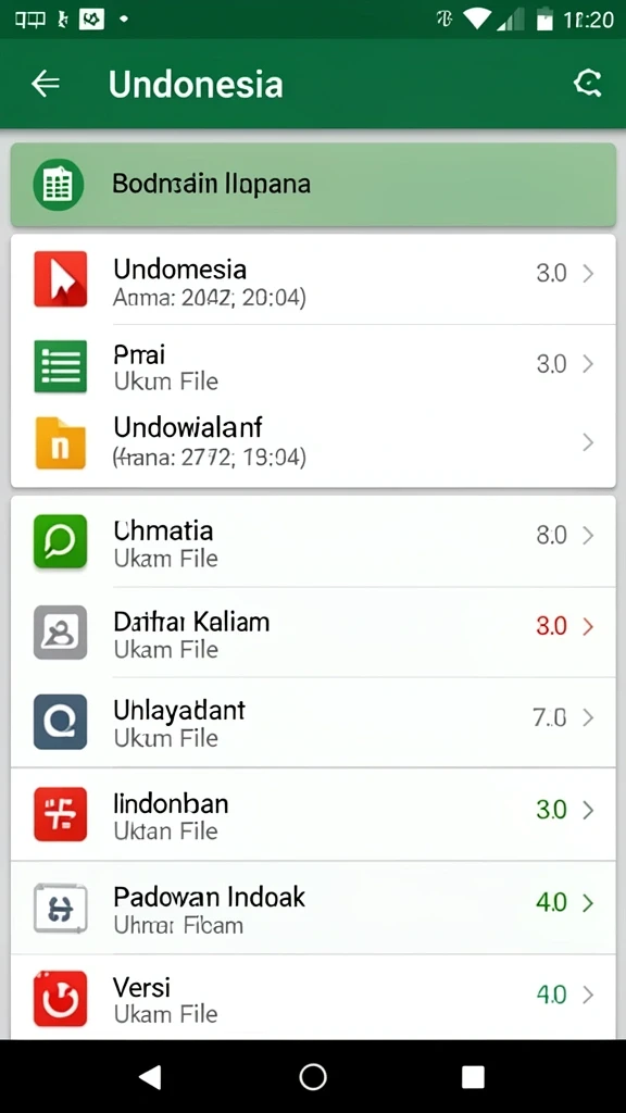 Tampilan antarmuka yang bersih dan mudah digunakan.