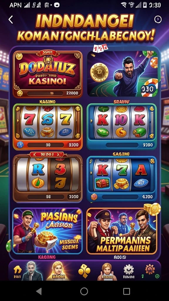 Karakter-karakter menarik dengan desain unik.