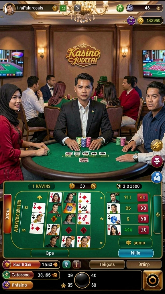 Karakter-karakter unik yang dapat diupgrade.