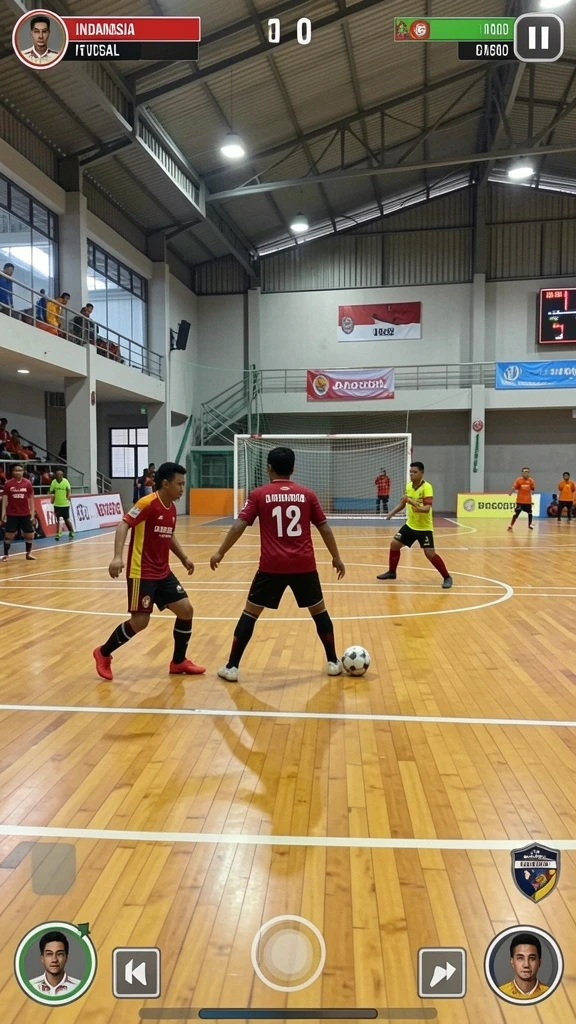 Tampilan antarmuka yang intuitif dan menarik.