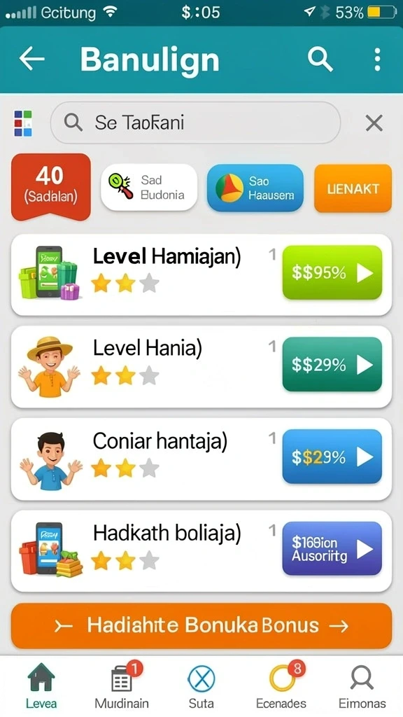 Sistem leveling yang memberi tantangan baru.