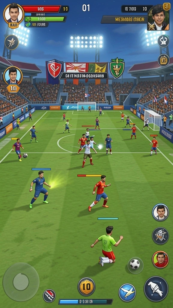 Layar utama BUMI303 dengan grafik yang sangat menarik.