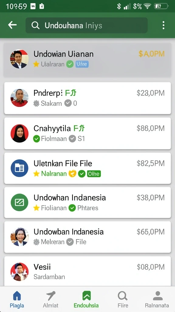 Antarmuka menarik dan mudah dinavigasi.