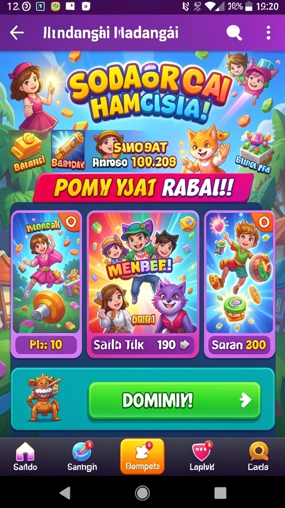 Karakter baru dengan desain unik dan penuh warna.