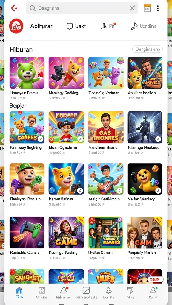 Mode permainan multiplayer yang seru dan interaktif.