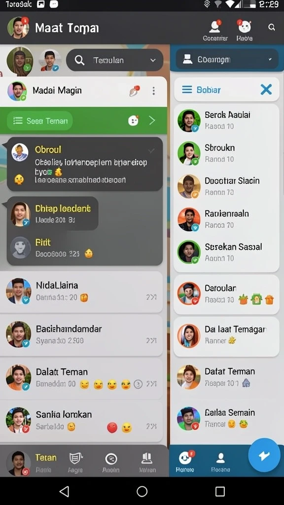 Grafis cerah yang memikat perhatian pemain.