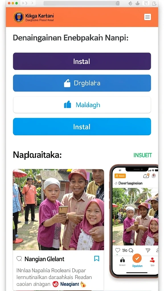 Mode multiplayer yang seru dan kompetitif.