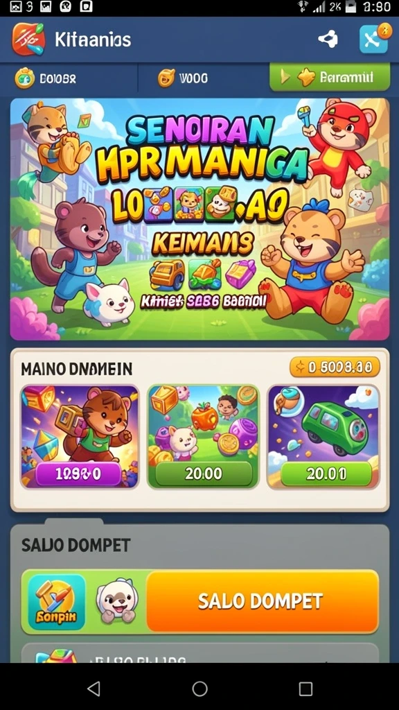 Pengaturan level yang bervariasi dan menantang.