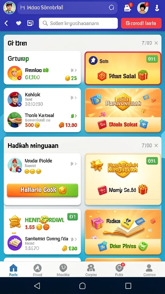 Tampilan awal permainan GOCAP123 yang menarik.