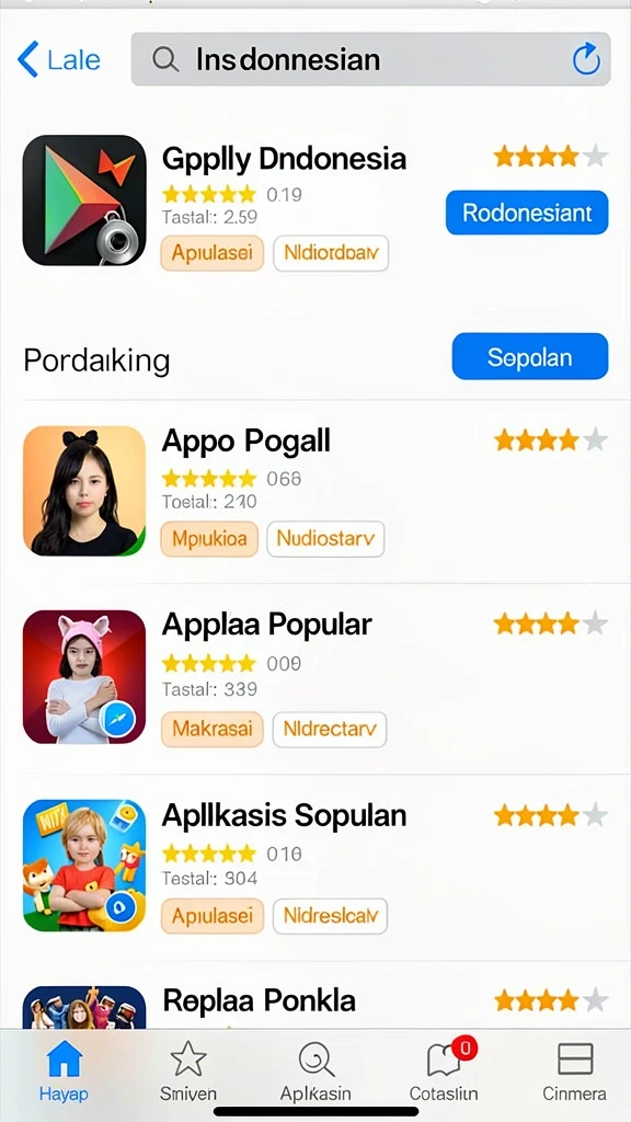 Beragam pilihan permainan yang siap menghibur Anda.