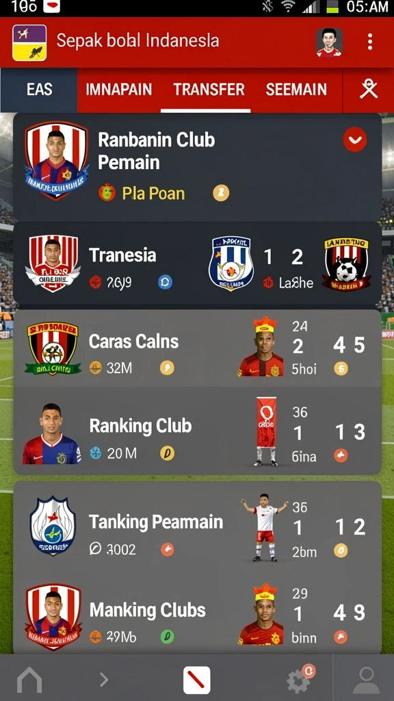 Tampilan grafis yang memukau dalam permainan.