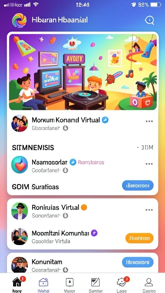 Tampilan antarmuka INTERWIN yang modern dan menarik.