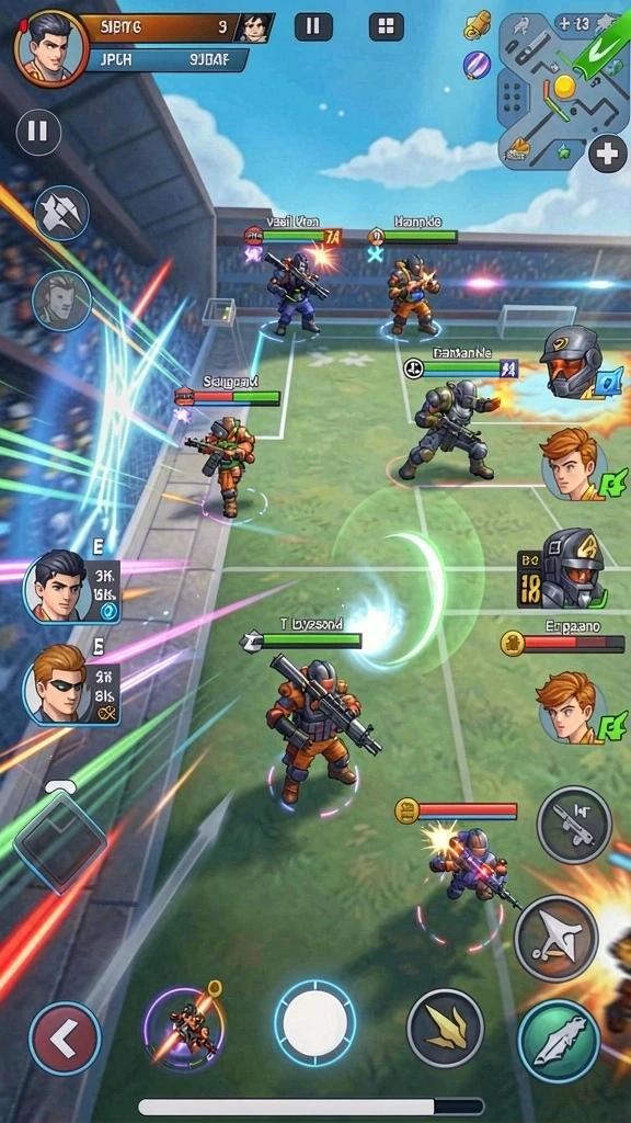 Screenshot fitur multiplayer yang memungkinkan bermain bersama teman.