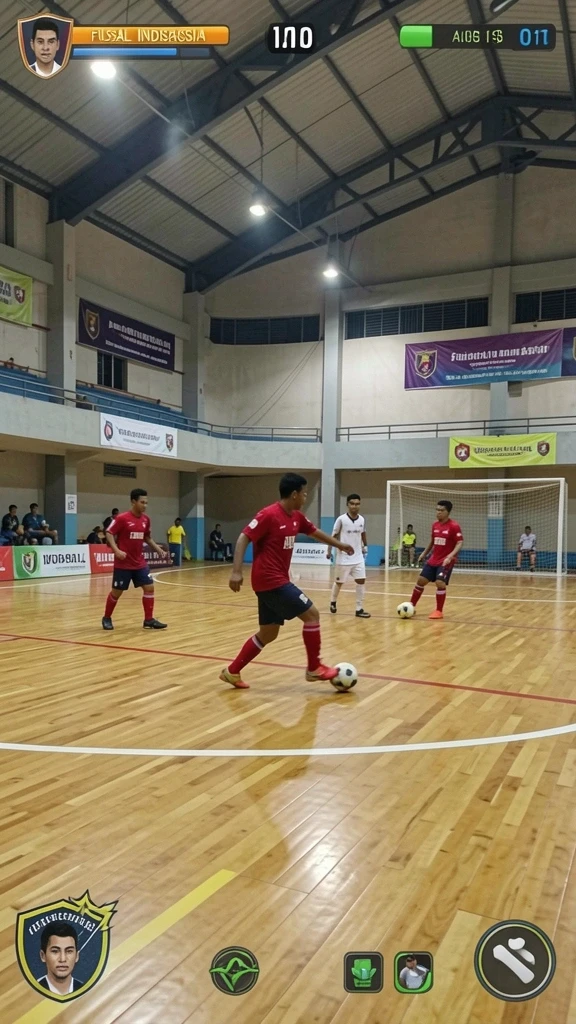 Tampilan awal aplikasi yang menarik dan ramah pengguna.