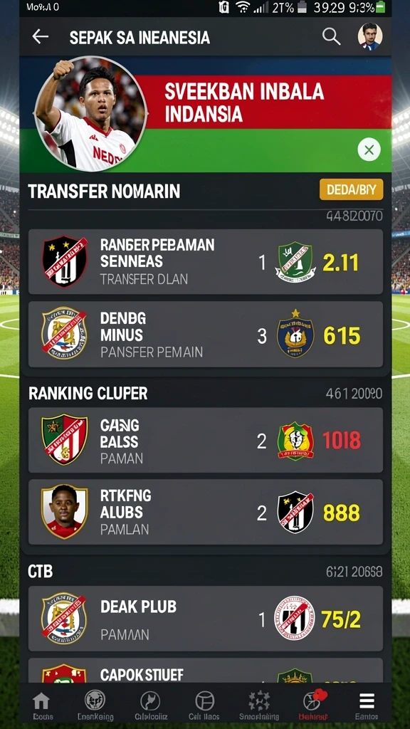 Berbagai mode permainan untuk dipilih.