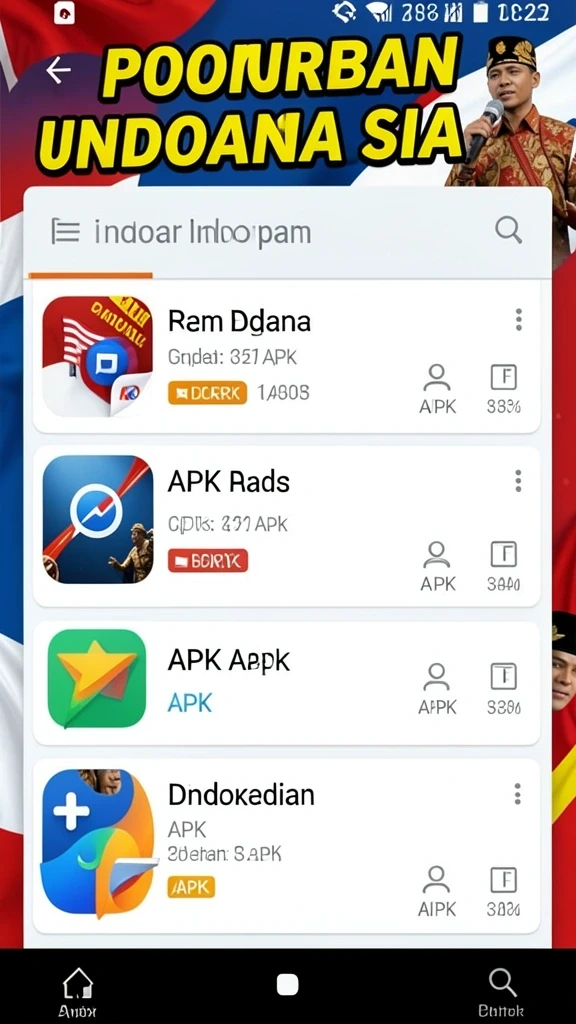 Tampilan awal permainan yang menarik perhatian.