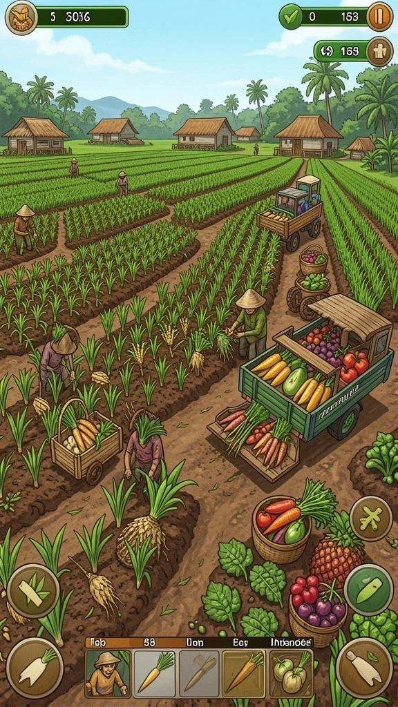 Screenshot gameplay menunjukkan momen seru dan kompetitif.