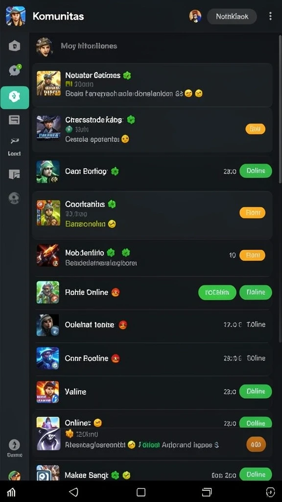 Mode permainan seru yang bisa dinikmati solo atau online.