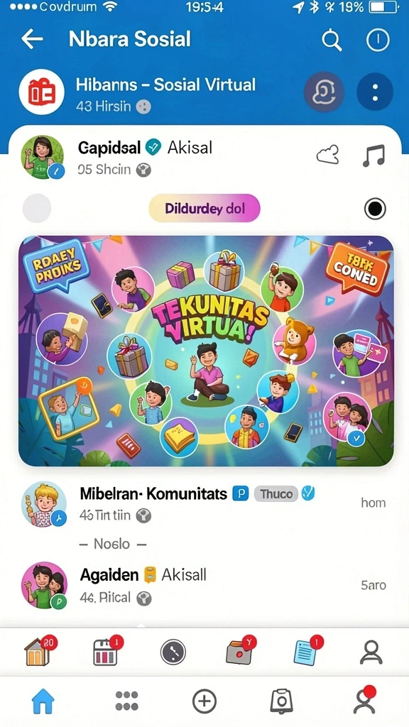 Tampilan antarmuka yang menarik dan user-friendly.