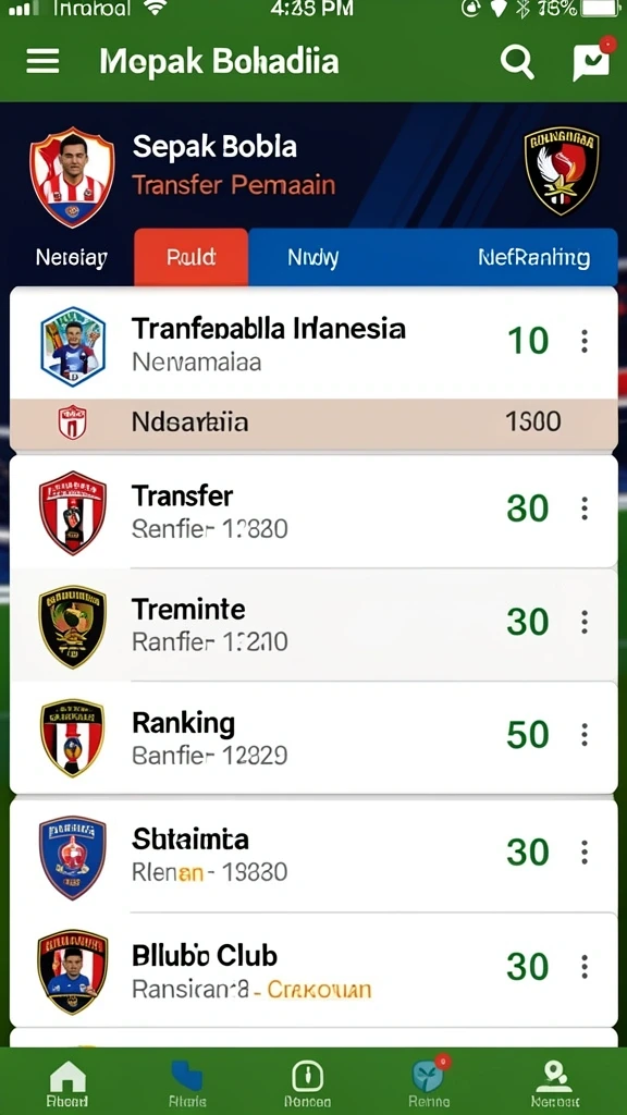 Tampilan antarmuka MDG188 yang menarik.
