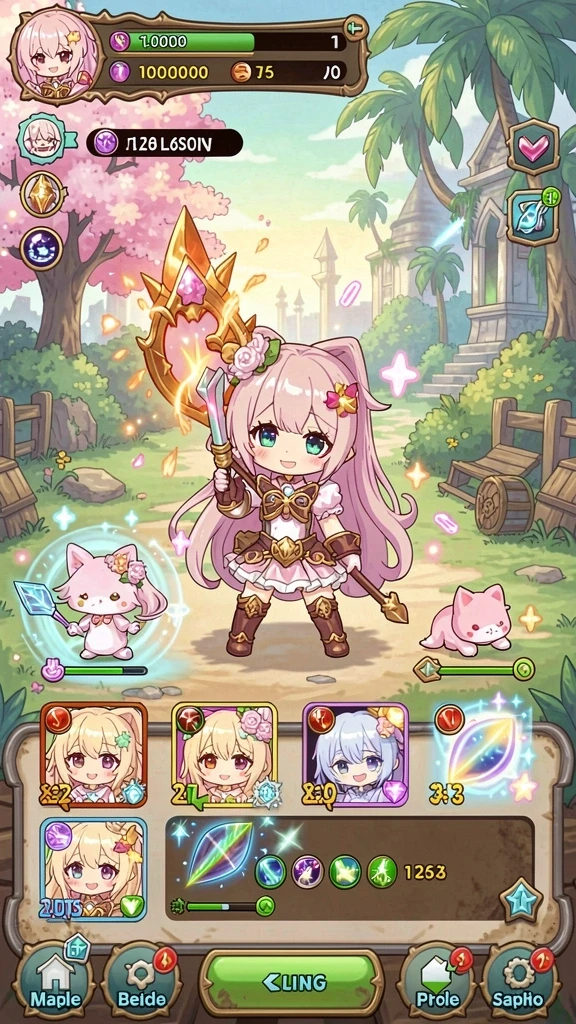 Gameplay seru dengan banyak tantangan.