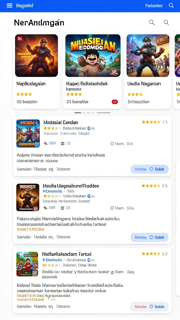 Tampilan antarmuka aplikasi MEME4D yang user-friendly.