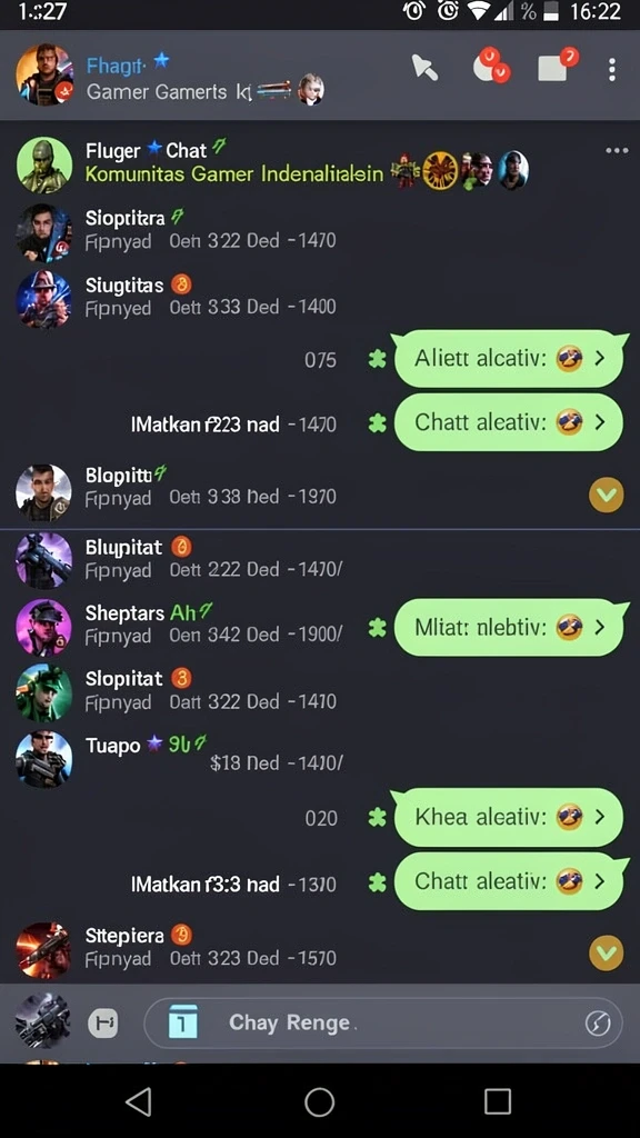 Tampilan utama permainan dengan pilihan mode seru.