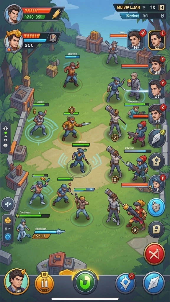 Screenshot menunjukkan misi dengan objek langit.