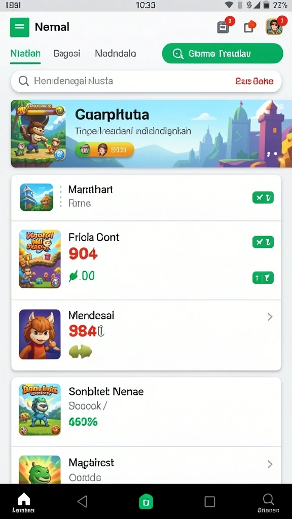 Grafik yang memukau dan efek suara yang menyenangkan.