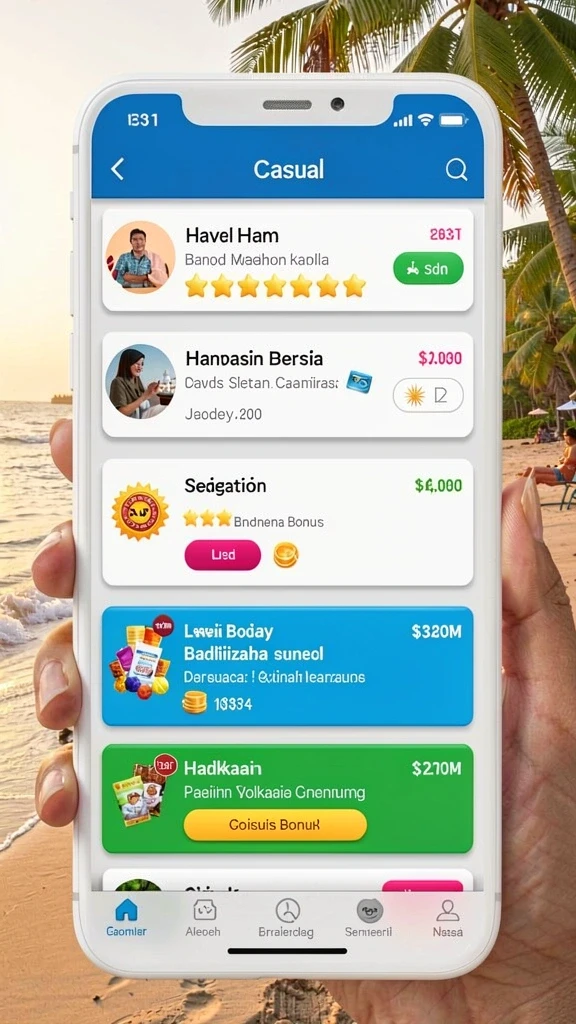 Karakter-karakter menarik yang dapat dimainkan.