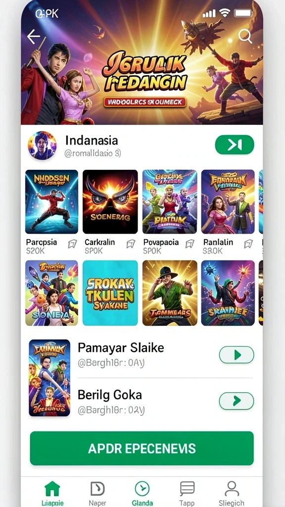 Diverse mini game yang menantang dan menghibur.