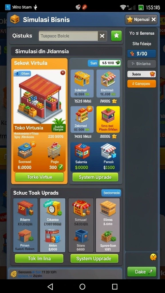 Screen gameplay yang menunjukkan aksi mendebarkan.