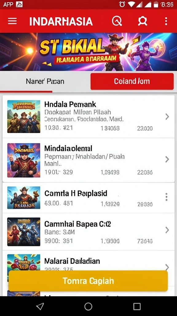 Tampilan antarmuka yang ramah pengguna.