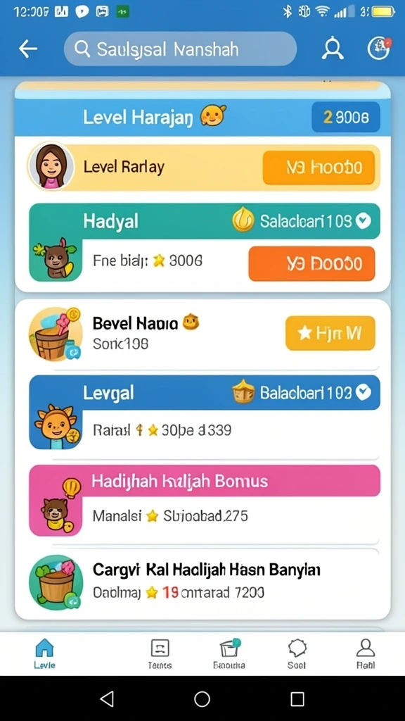Karakter-karakter unik dengan kemampuan berbeda.