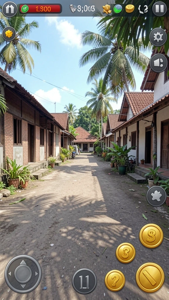 Momen mendebarkan saat menyelesaikan level sulit.
