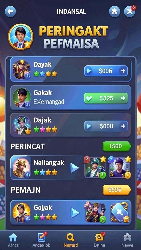 Tampilan antarmuka yang menarik dan mudah digunakan.