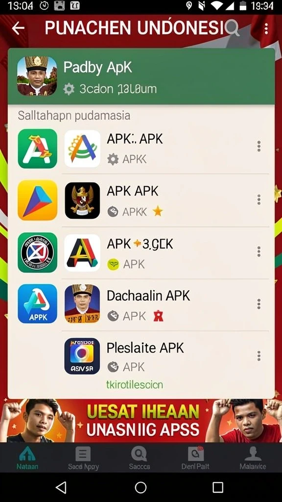 Tampilan antarmuka yang menarik dan user-friendly.