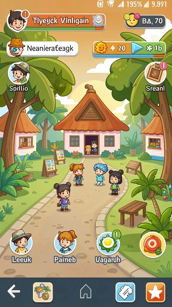 Fitur turnamen harian yang bikin seru.