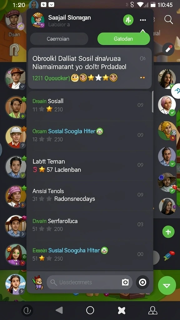 Tampilan grafis yang memukau dan penuh warna.