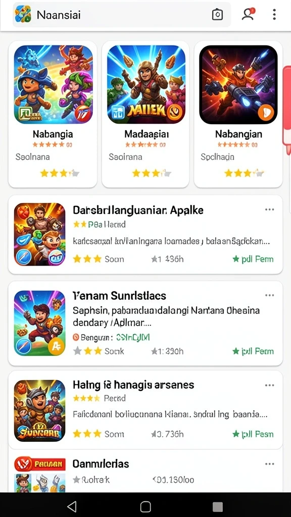 Tangkapan layar karakter yang penuh aksi dalam SP666.