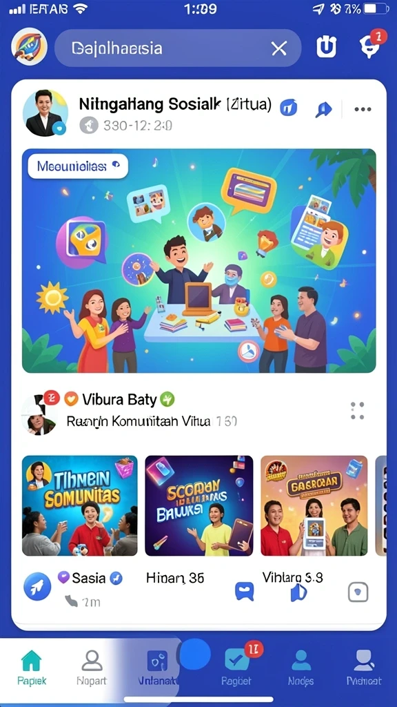 Event dan turnamen dengan hadiah menarik.