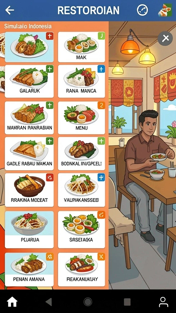 Tampilan antarmuka yang menarik dan ramah pengguna.