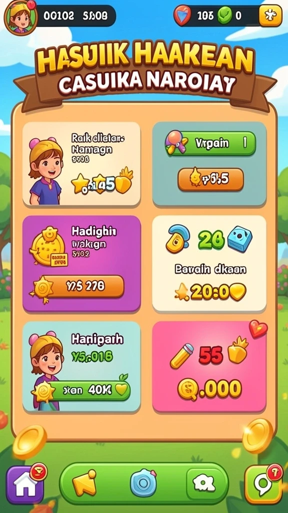 Bervariasi jenis permainan untuk setiap selera.